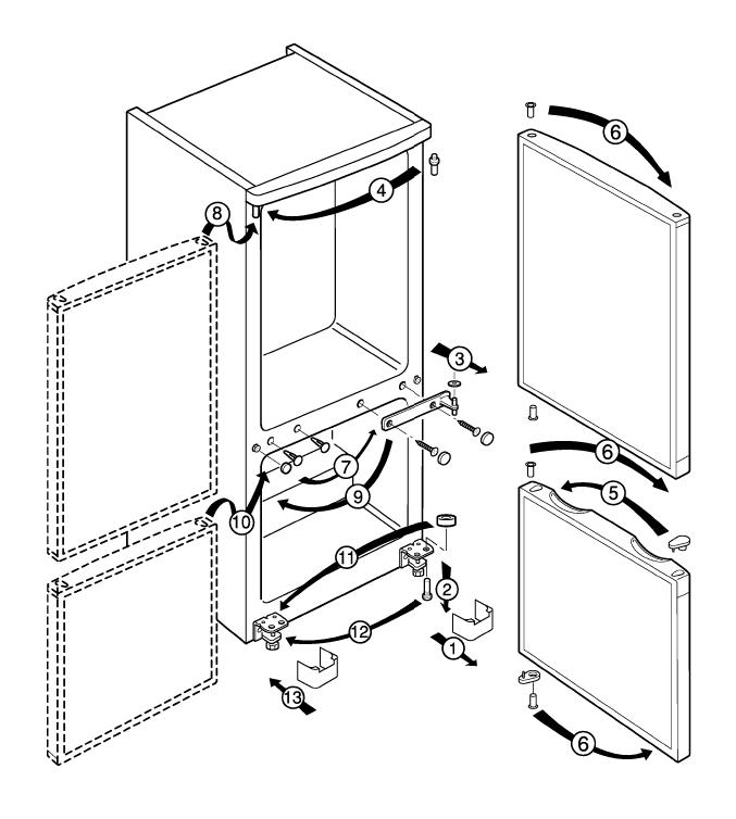 перенавес двери схематично